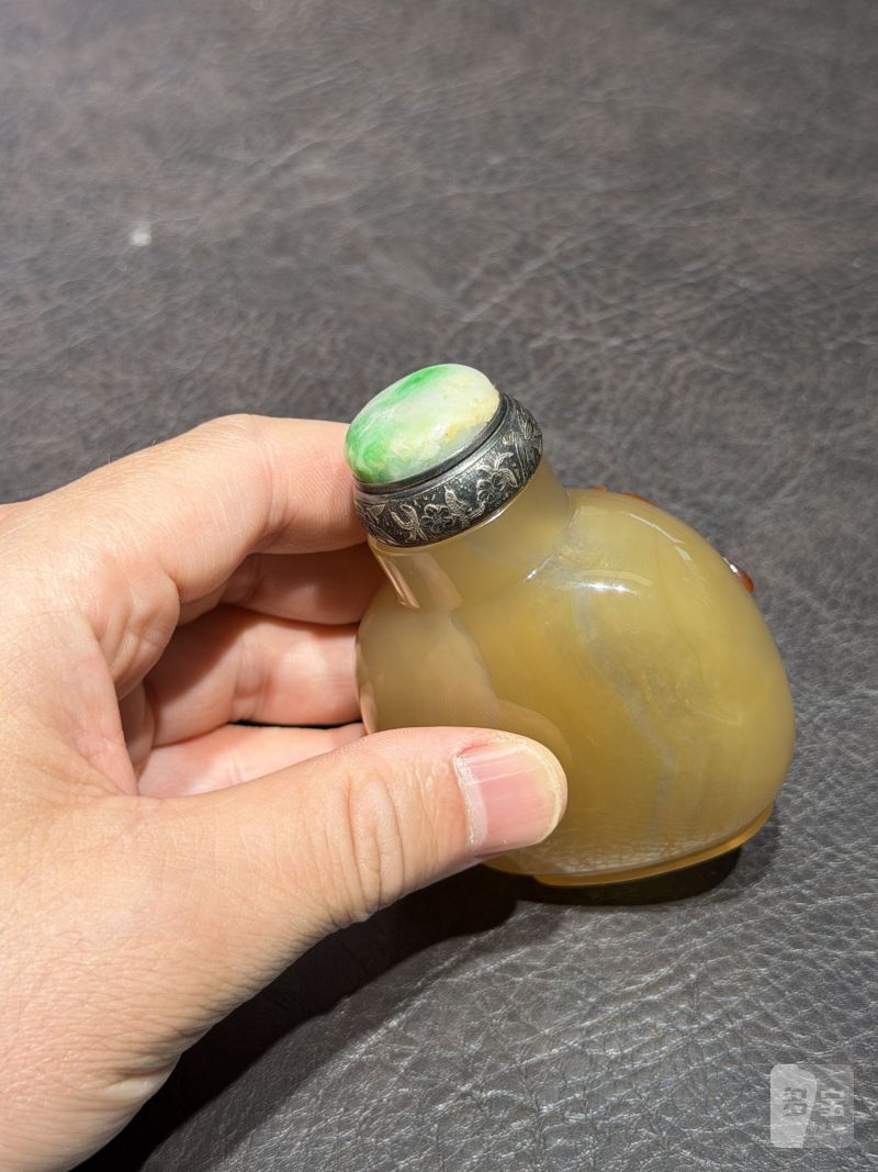 清 玛瑙玉器一组六件 - 图55